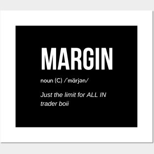 MARGIN definition Posters and Art